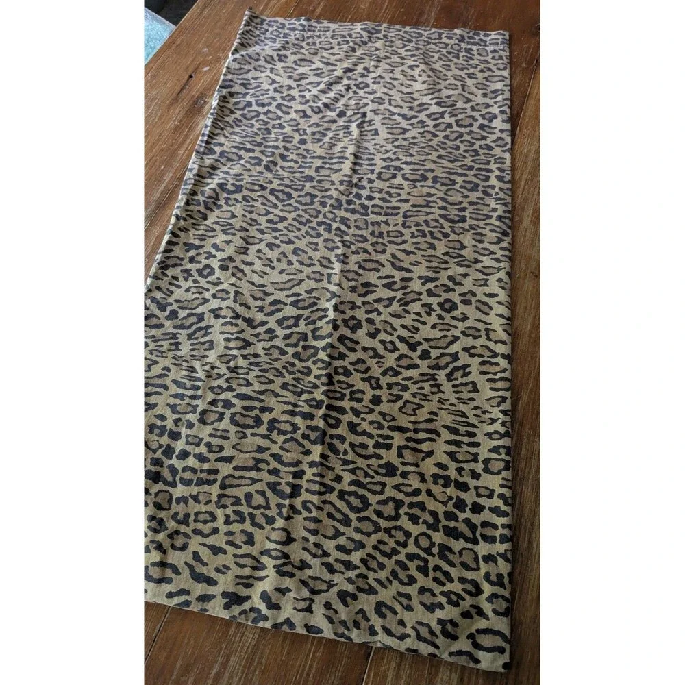 Vintage RALPH LAUREN King Pillowcase Aragon Leopard Print Fabric Custom Second?
